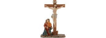 Crucifixion 10 cm with Easter Statues