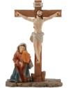 Crocifissione cm 9 con Statue Pasquali