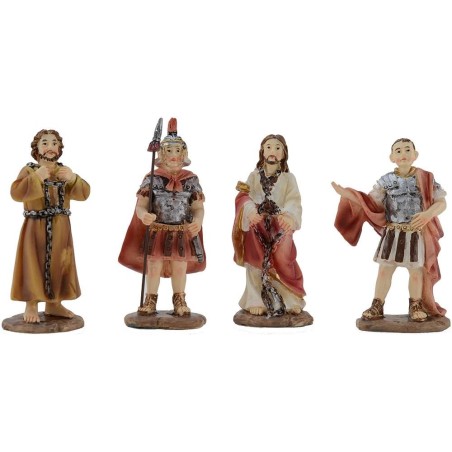 Easter statues scene Process of Jesus 9 cm