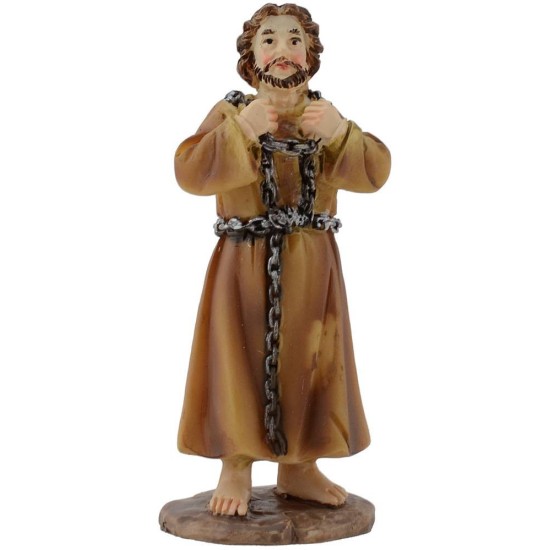 Statue Pasquali scena Processo di Gesù cm 9 Mondo Presepi