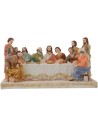 Last dinner height with statues 13 cm-27,8x9, 5x15 h.