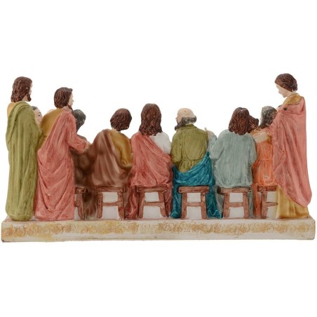 Última cena altura con estatuas 13 cm - 27,8x9,5x15 h. Mundo
