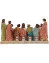 Last dinner height with statues 13 cm-27,8x9, 5x15 h.