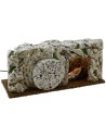 Illuminated Resin Sepulcher with Dead Jesus 9 cm Easter Statues