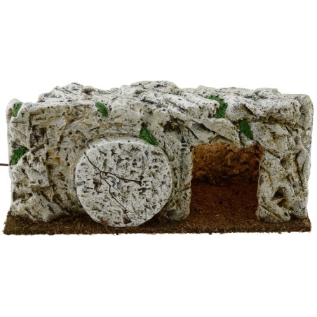 Tomb in resin illuminated cm 26x10x11 h Statue Pasquali