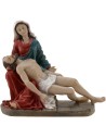 Piedad Madonna con Jesús muerto en sus brazos 20 cm
