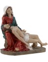 Piedad Madonna con Jesús muerto en sus brazos 20 cm