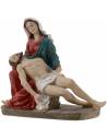 Pietà Madonna con tra le braccia Gesù morto 20 cm Mondo Presepi