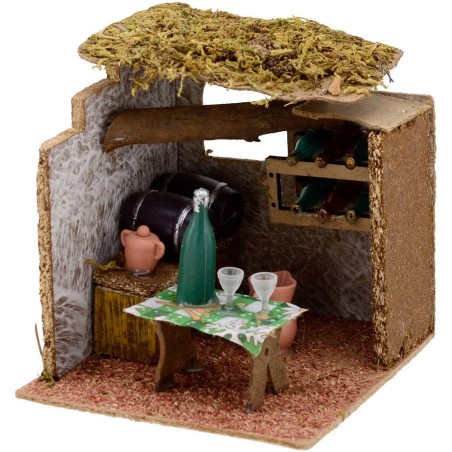 Osteria cm 14x14x14,5 h. Mondo Presepi