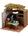 Osteria cm 14x14x14,5 h. Mondo Presepi