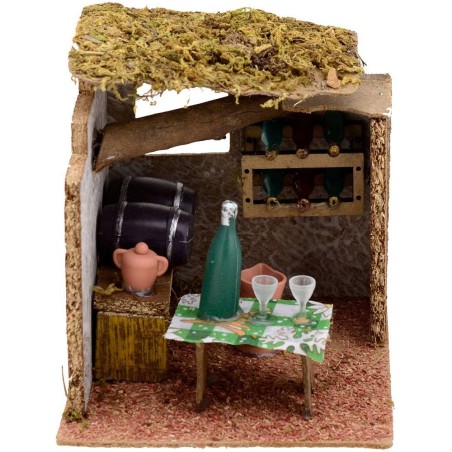 Osteria cm 14x14x14,5 h. Mondo Presepi