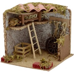 Trastero de herramientas cm 14x14x14,5 h. Mundo Pesebres