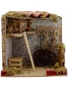 Ripostiglio attrezzi cm 14x14x14,5 h. 