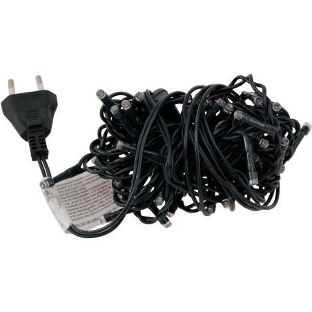 40 luces LED de color blanco cálido para belén 220V.