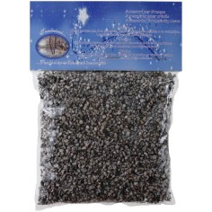 Gravel small grana 2-3 mm grey about 350 gr