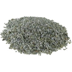 Grava de grano 3-4 mm gris claro aproximadamente 350 gr 2