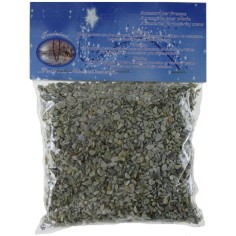 Grava de grano 3-4 mm gris claro aproximadamente 350 gr