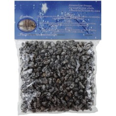 Ghiaia grana 6-8 mm grigio circa 350 gr Mondo Presepi