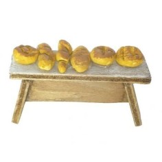 Table with bread cm 6x2x3, 5 h.