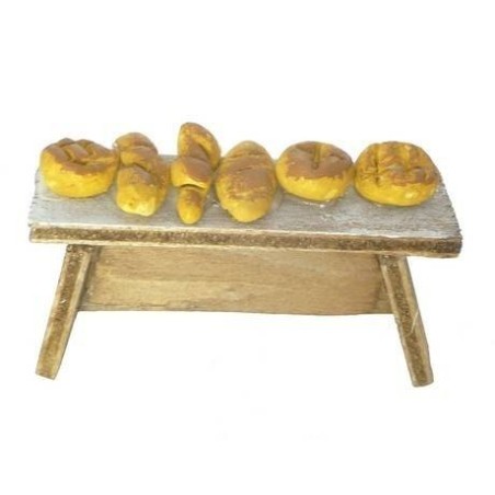 Table with bread cm 6x2x3, 5 h.