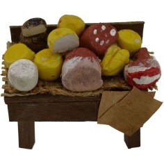 Banco salumi e formaggi cm 5x3x2,5-3 h.  2