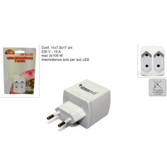 Intermittent plug for lights at Led 2x100W presepe
