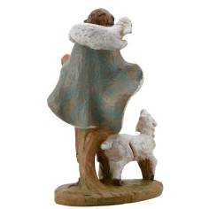 Pastore con pecora e agnellino serie 19 cm Fontanini Mondo 2