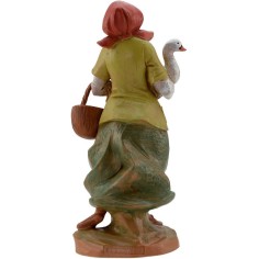 Woman with goose 19 cm Fontanini 2