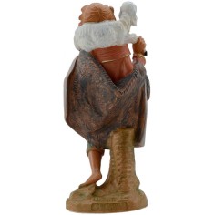 Pastore con agnello sulle spalle 19 cm Fontanini Mondo Presepi 2
