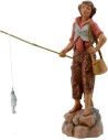 River fisherman 19 cm Fontanini