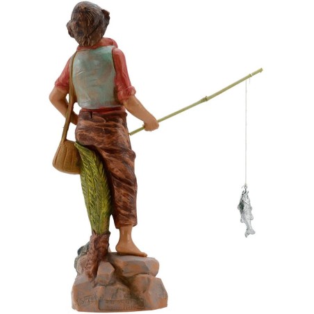 River fisherman 19 cm Fontanini