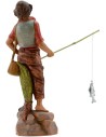 River fisherman 19 cm Fontanini