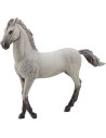 White horse at pass in resin for statues from 30 cm