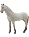 Caballo blanco de resina para estatuas de 30 cm Mondo Presepi