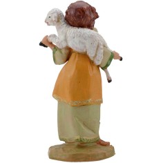 Pastorella con agnello sulle spalle 12 cm Fontanini Edizione 2