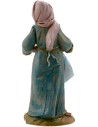 Woman with hamper 12 cm Fontanini