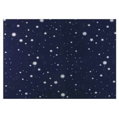 Starry sky with shimmering 90x65 cm