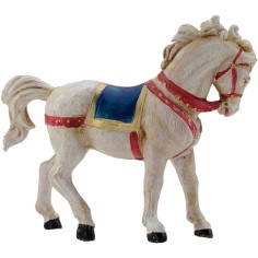 White horse 12 cm Fontanini 2