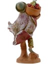 Giovane con cesto in spalla 12 cm Fontanini Mondo Presepi