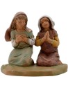 Doncellas en adoración serie 12 cm Fontanini Mundo Pesebres