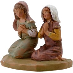 Fanciulle in adorazione serie 12 cm Fontanini Mondo Presepi 2