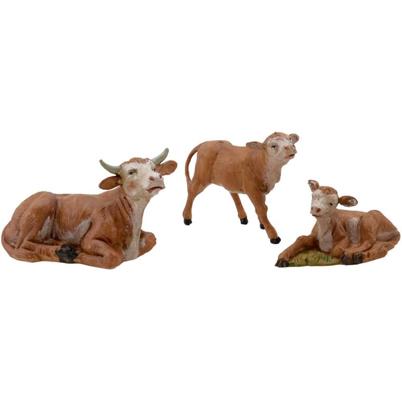 Family of cattle series 12 cm Fontanini