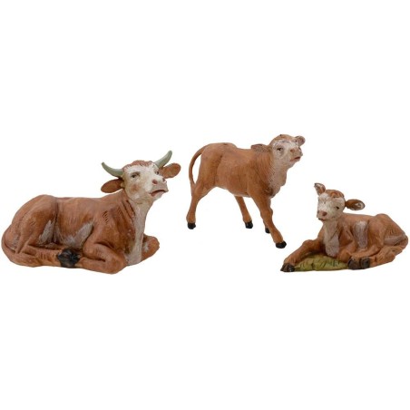 Family of cattle series 12 cm Fontanini