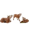 Family of cattle series 12 cm Fontanini