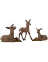 Family of donkeys series 12 cm Fontanini
