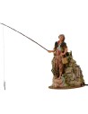 Pescador en movimiento 19 cm Fontanini