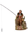 Fisherman in motion 19 cm Fontanini