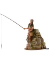 Pescador en movimiento 19 cm Fontanini