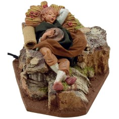 Dormiente 19 cm Fontanini Mondo Presepi 2