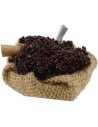 Cesto juta low with grapes 5 cm